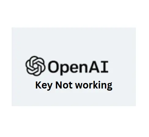 openai api key not working